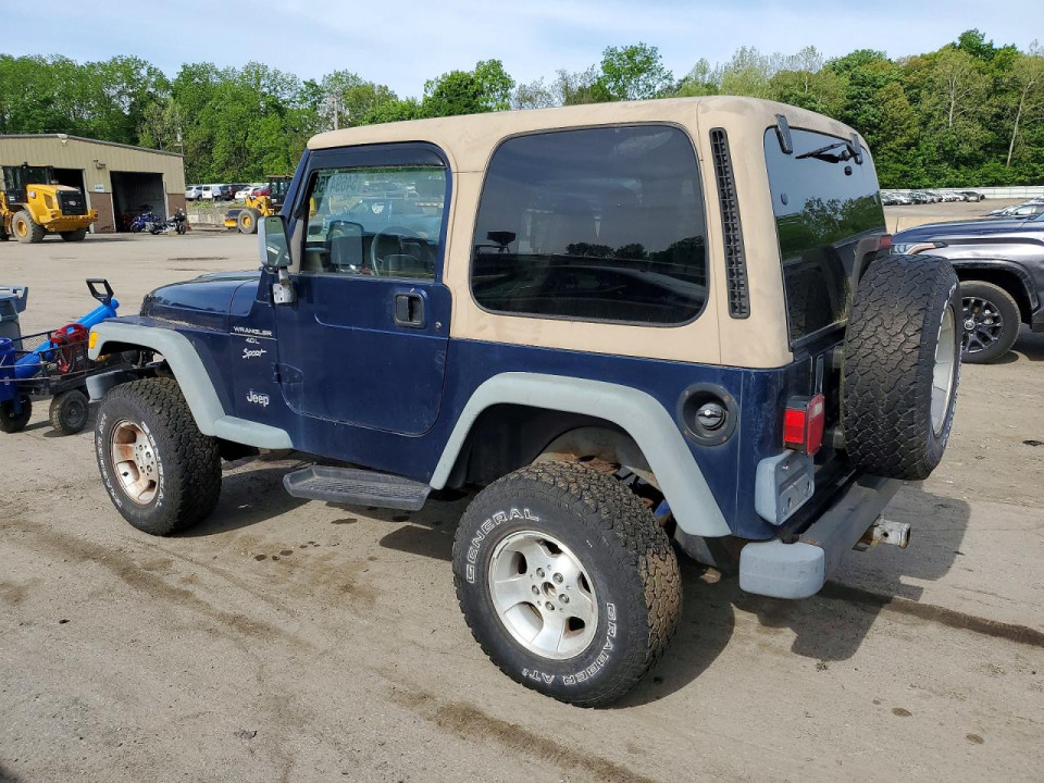 Jeep WRANGLER 2000 — Copart