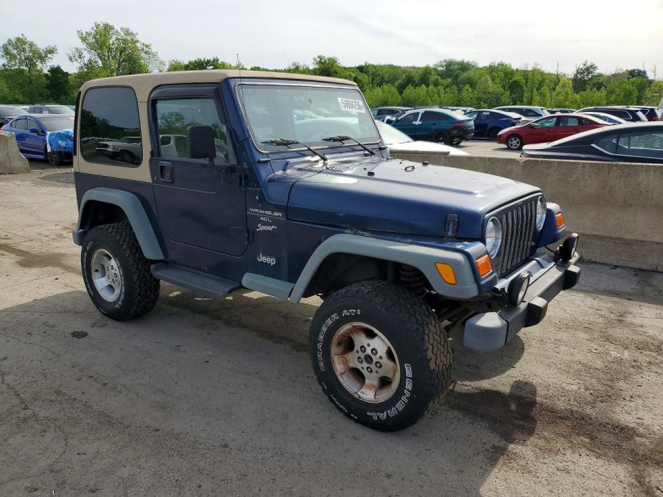 Jeep WRANGLER 2000 — Copart