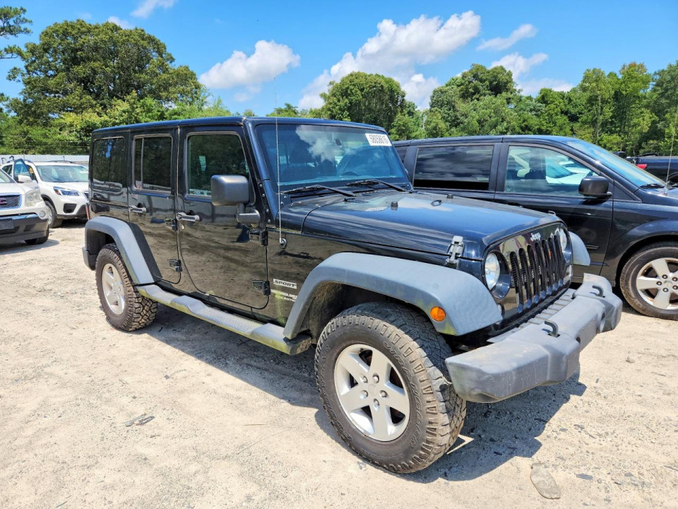 Jeep WRANGLER 2018 — Copart