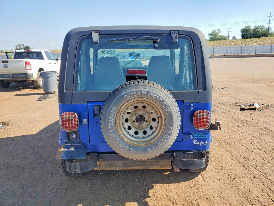 Jeep WRANGLER 1994 — Copart