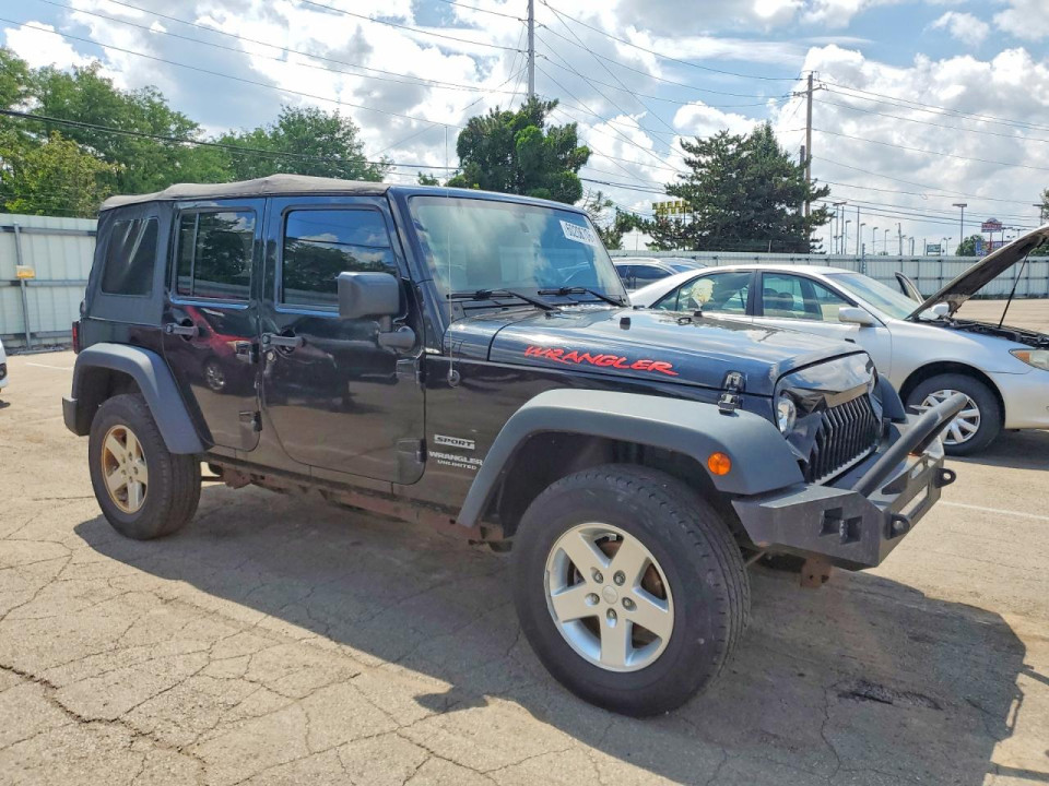 Jeep WRANGLER 2014 — Copart