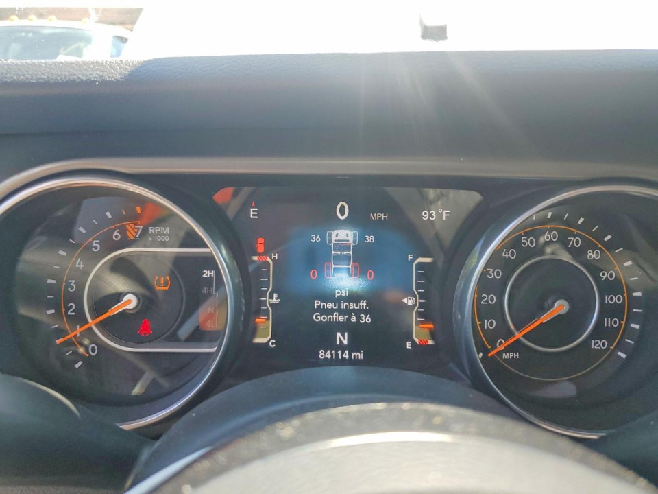 Jeep WRANGLER 2018 — Copart