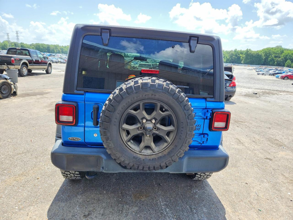 Jeep WRANGLER 2021 — Copart