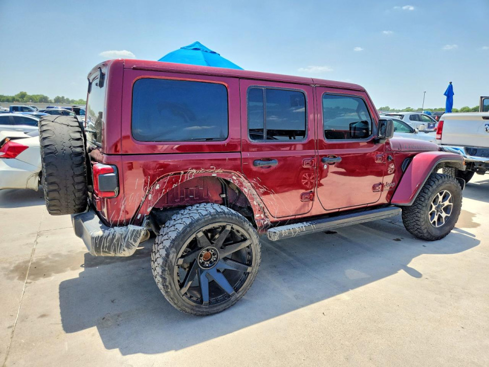 Jeep WRANGLER 2021 — Copart