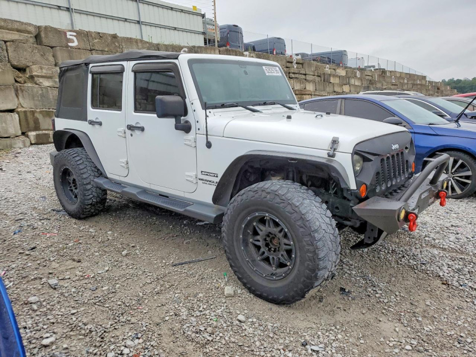 Jeep WRANGLER 2013 — Copart