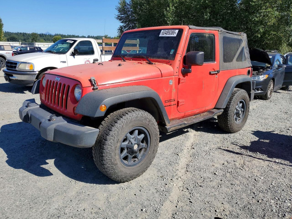 Jeep WRANGLER 2013 — Copart