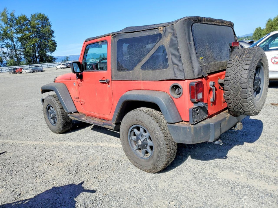 Jeep WRANGLER 2013 — Copart