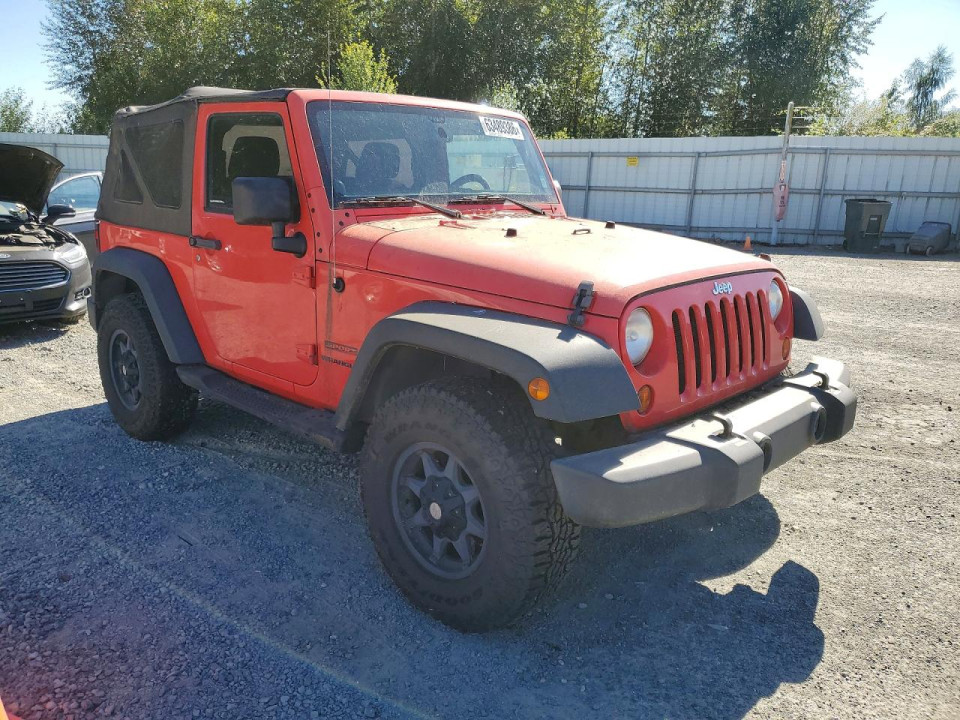 Jeep WRANGLER 2013 — Copart