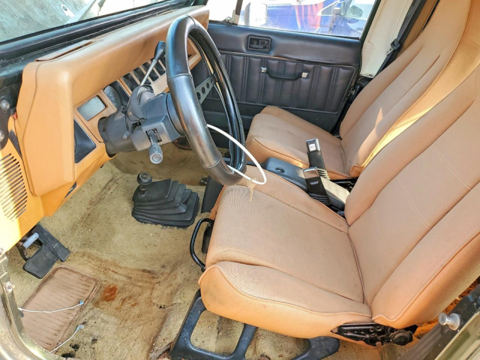 Jeep WRANGLER 1995 — Copart