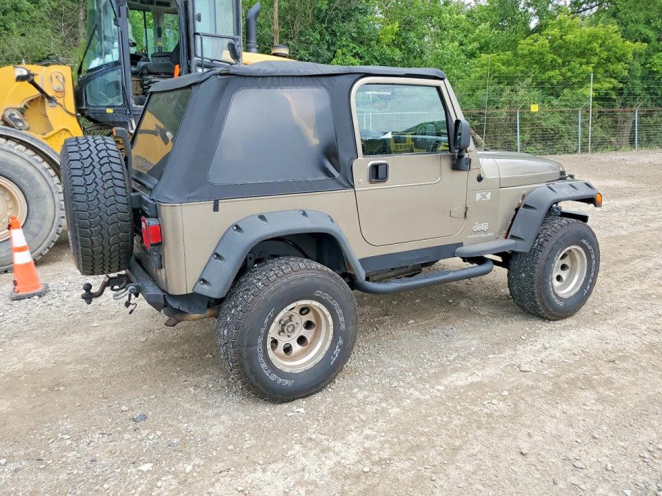 Jeep WRANGLER 2004 — Copart