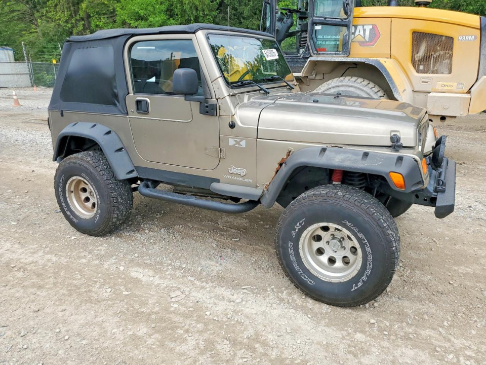 Jeep WRANGLER 2004 — Copart