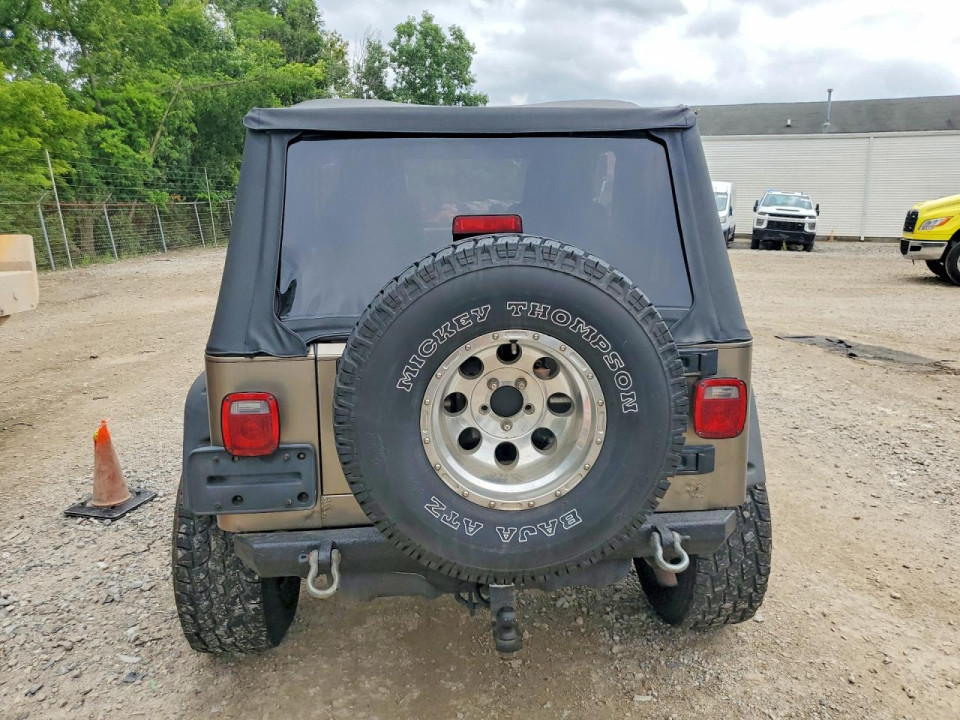 Jeep WRANGLER 2004 — Copart