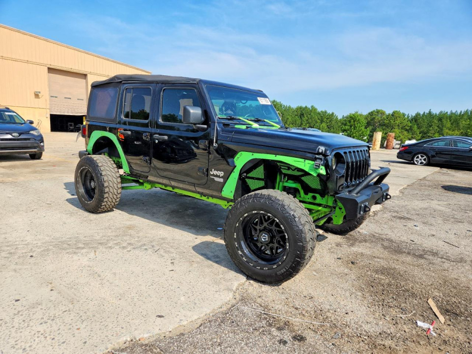 Jeep WRANGLER 2018 — Copart