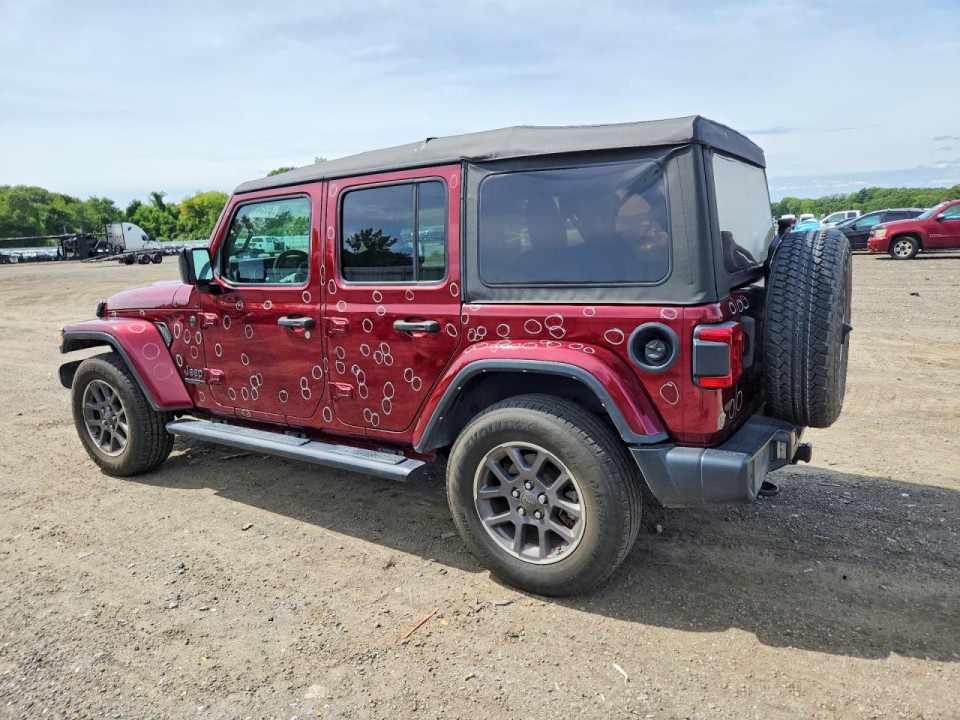 Jeep WRANGLER 2021 — Copart