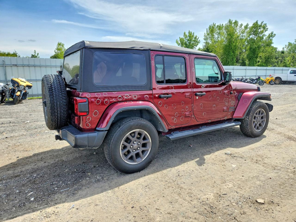 Jeep WRANGLER 2021 — Copart