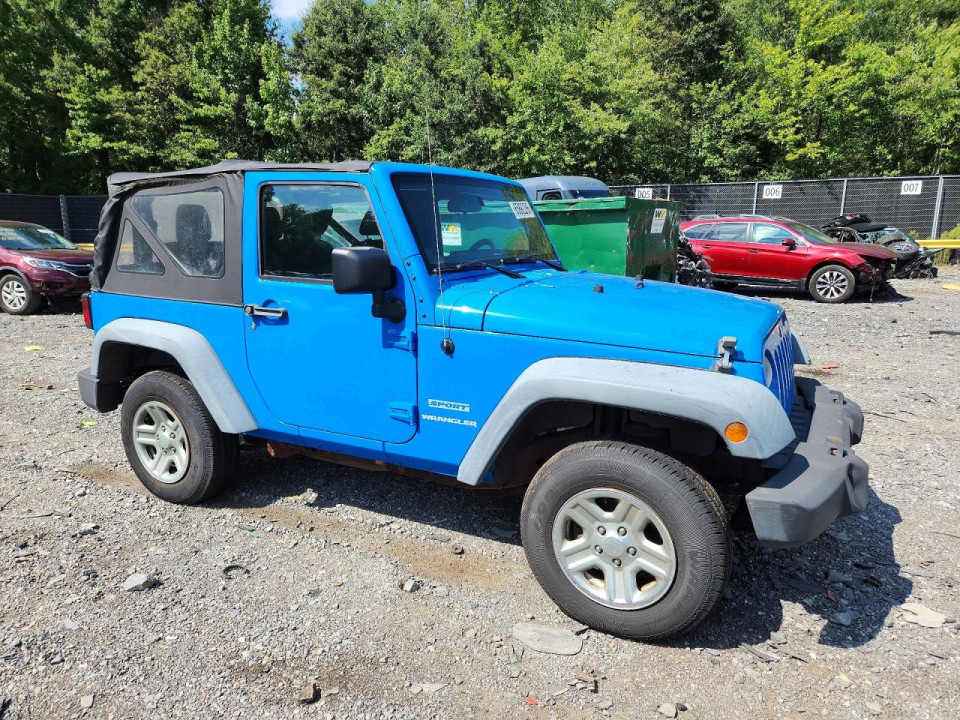 Jeep WRANGLER 2011 — Copart