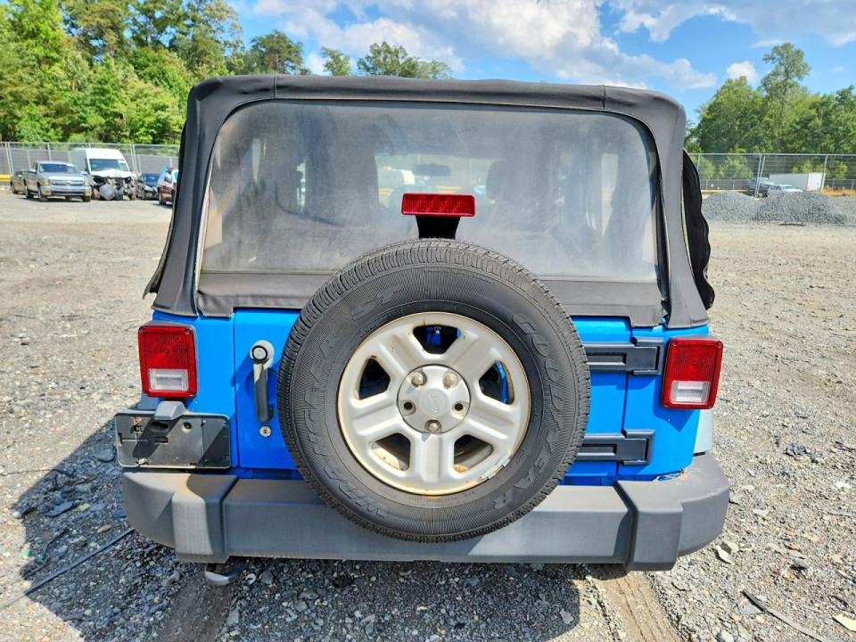 Jeep WRANGLER 2011 — Copart