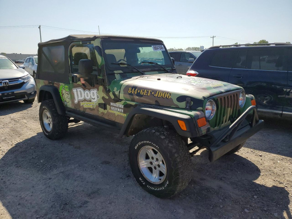 Jeep WRANGLER 2006 — Copart