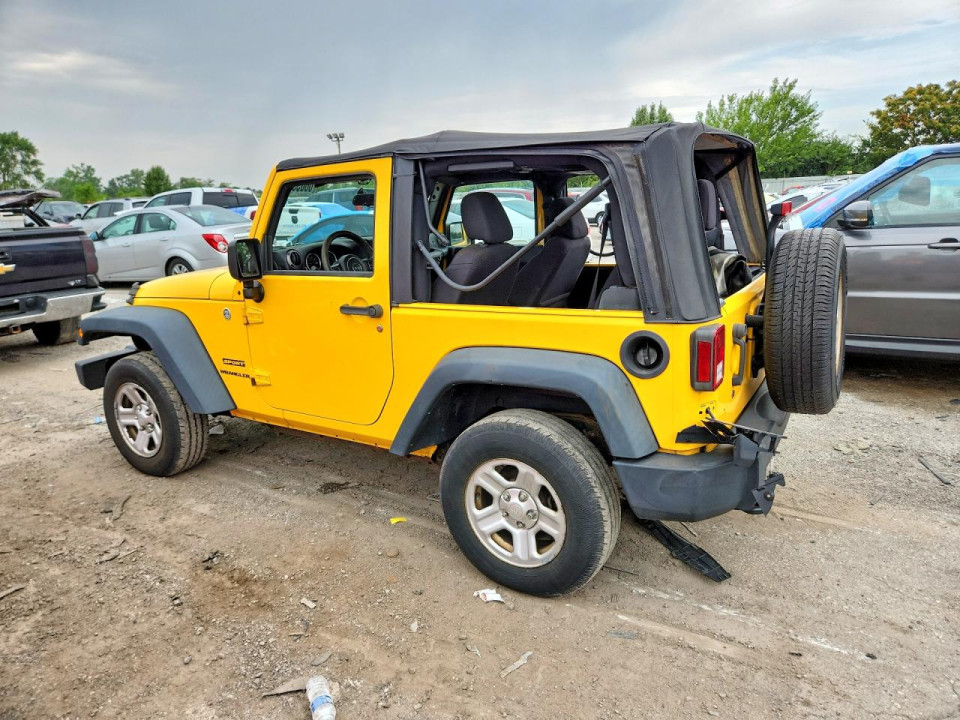 Jeep WRANGLER 2015 — Copart