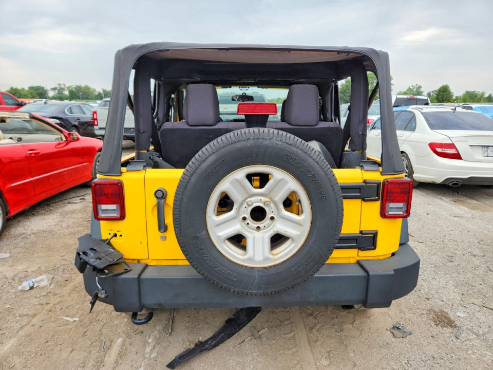 Jeep WRANGLER 2015 — Copart