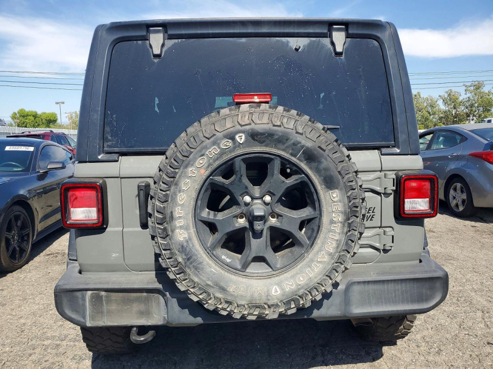 Jeep WRANGLER 2021 — Copart