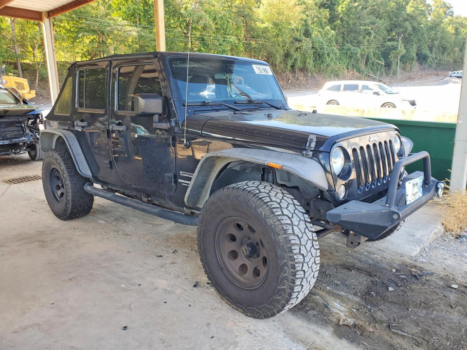 Jeep WRANGLER 2016 — Copart