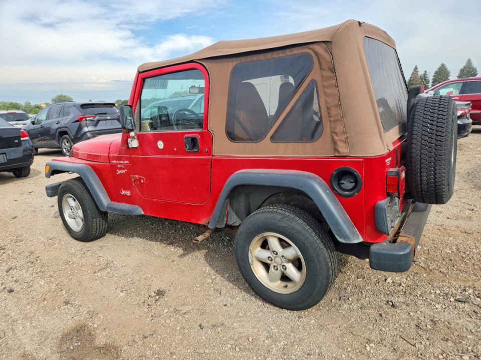 Jeep WRANGLER 2000 — Copart