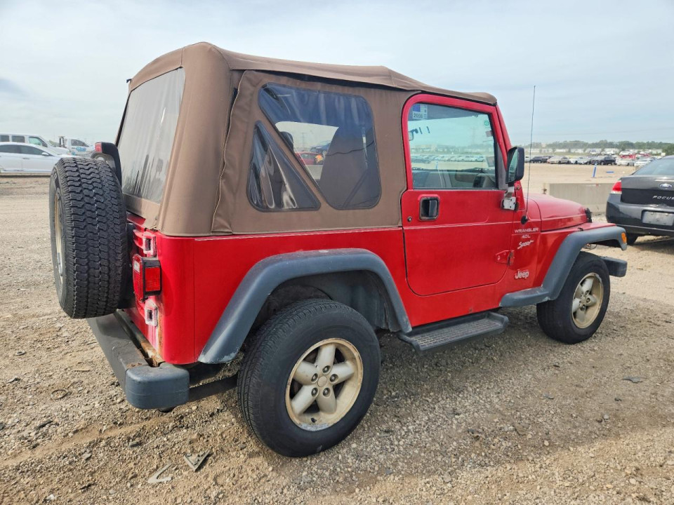 Jeep WRANGLER 2000 — Copart