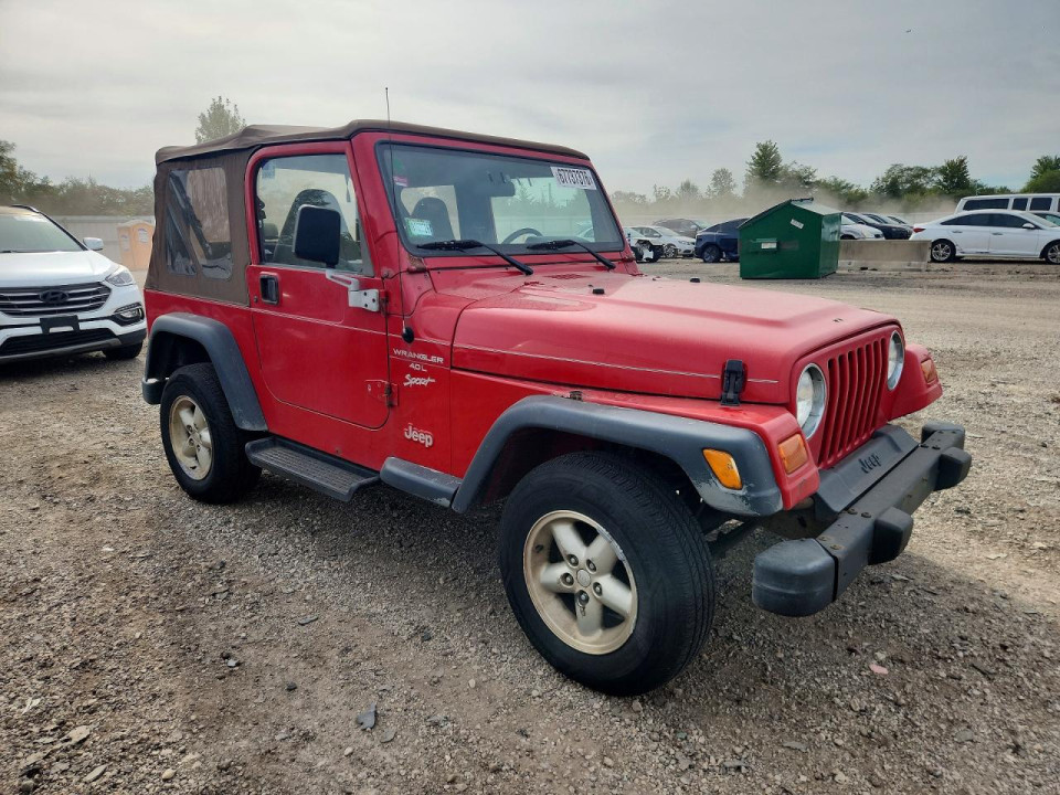 Jeep WRANGLER 2000 — Copart
