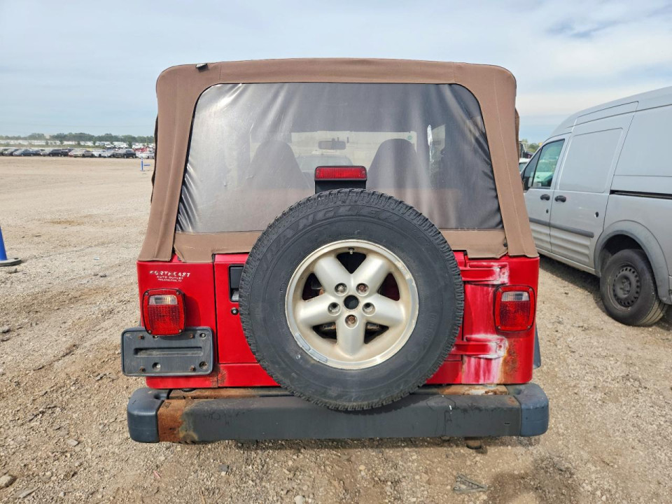 Jeep WRANGLER 2000 — Copart