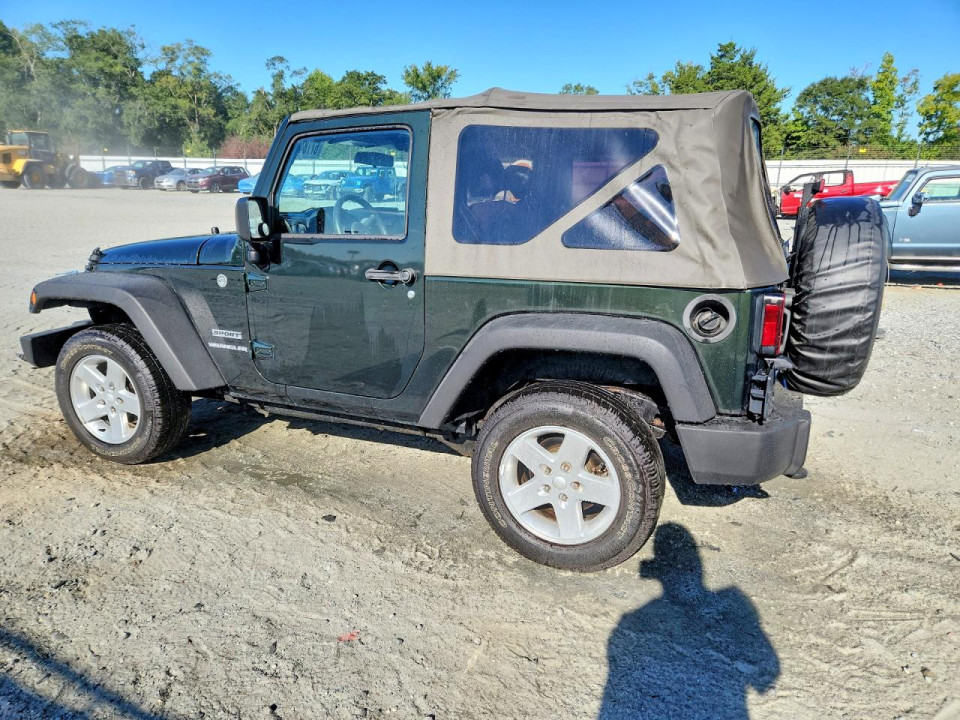 Jeep WRANGLER 2010 — Copart