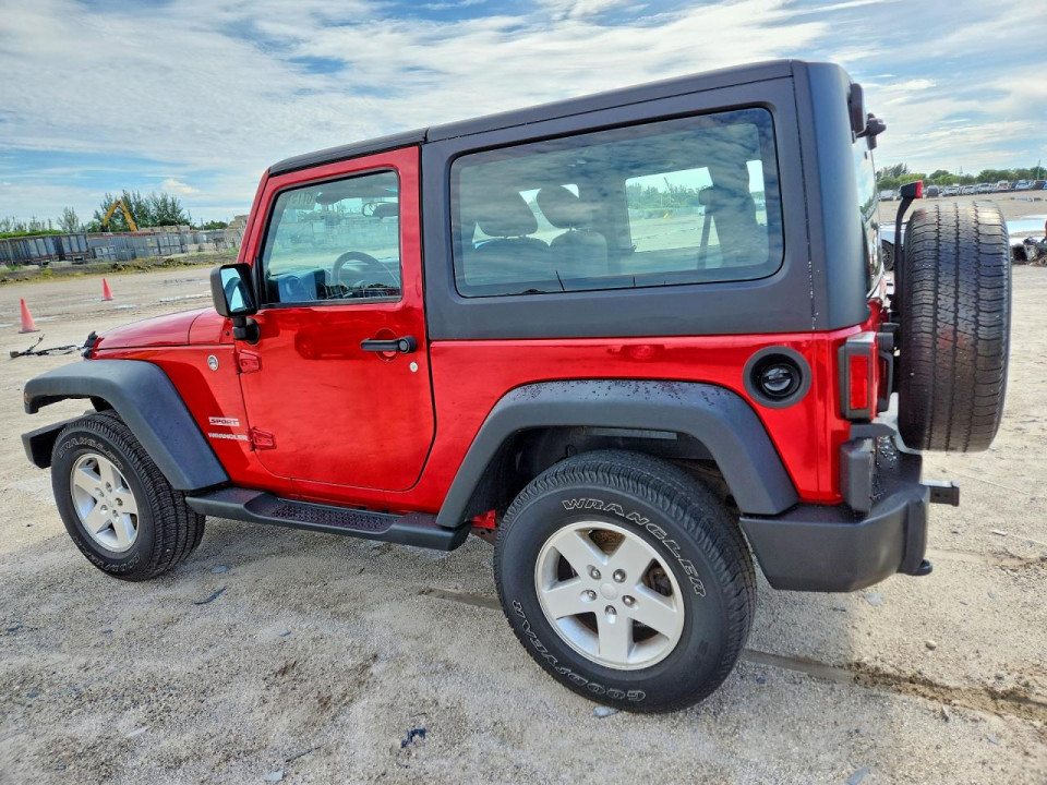 Jeep WRANGLER 2012 — Copart
