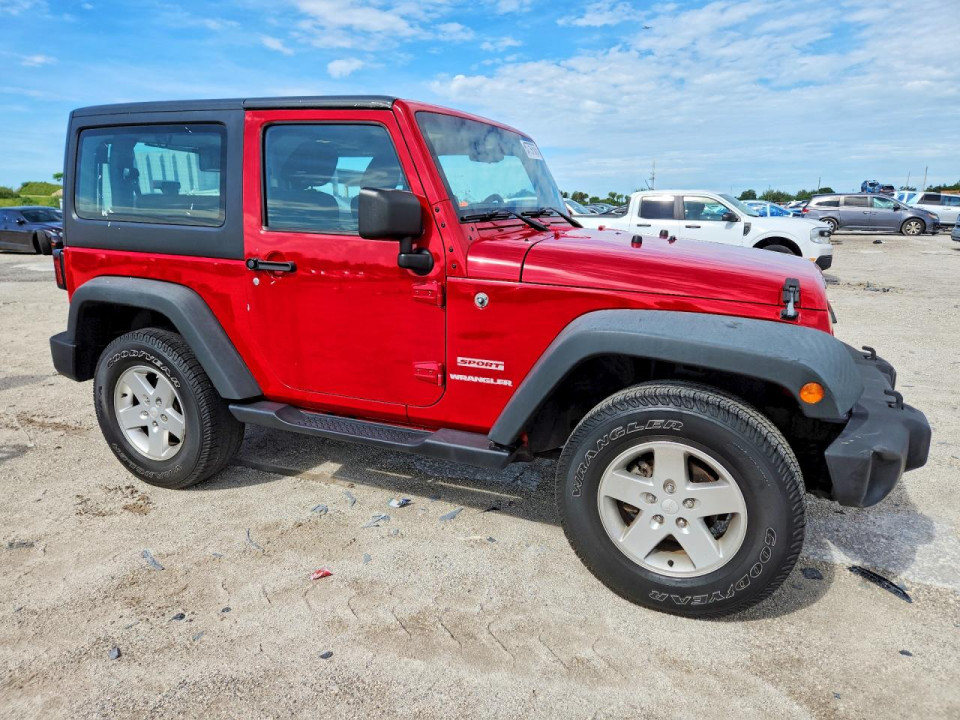 Jeep WRANGLER 2012 — Copart