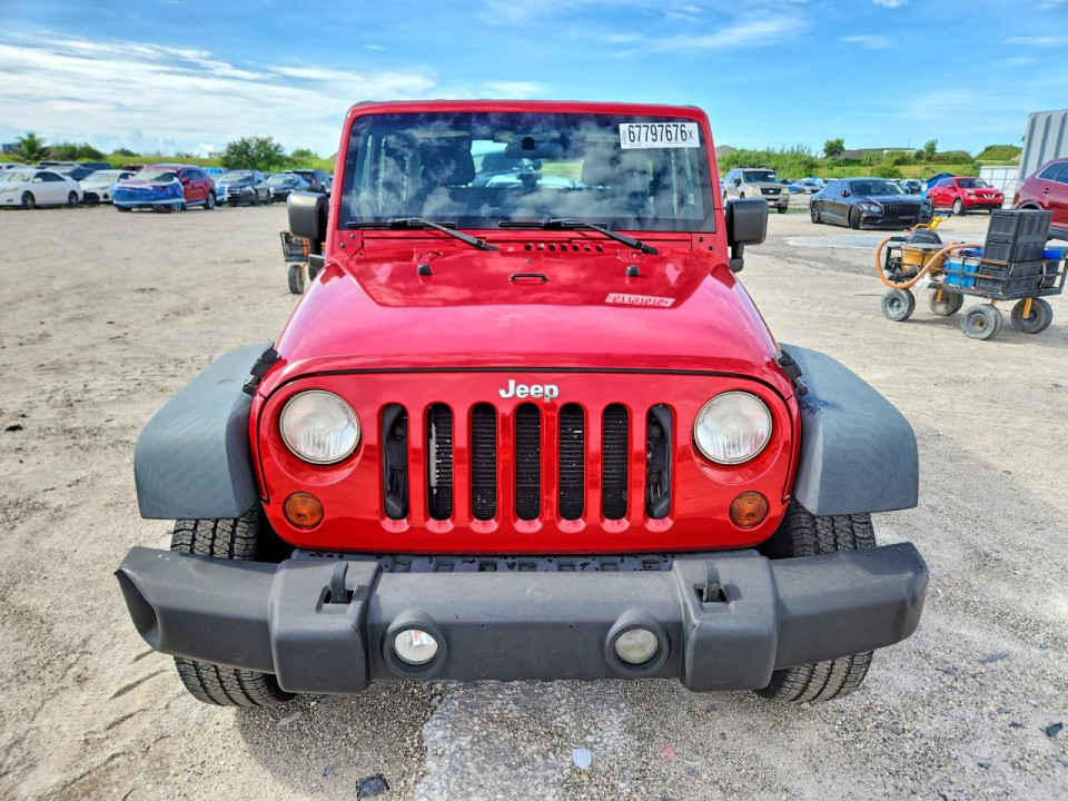 Jeep WRANGLER 2012 — Copart