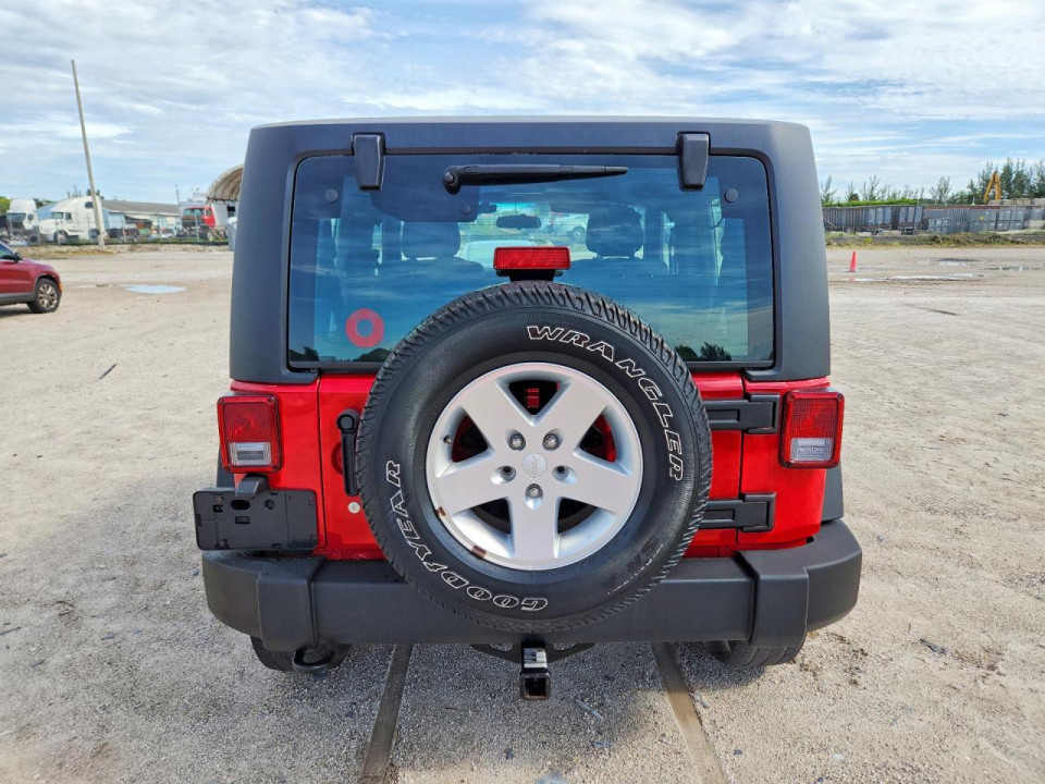 Jeep WRANGLER 2012 — Copart