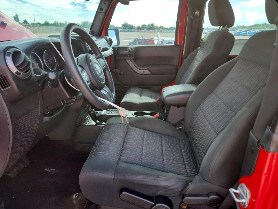 Jeep WRANGLER 2012 — Copart