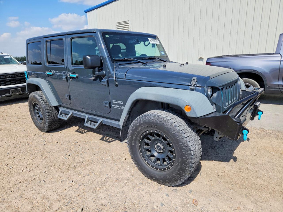 Jeep WRANGLER 2017 — Copart