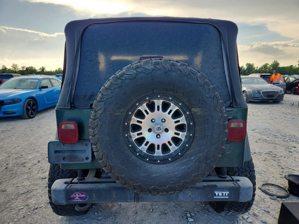 Jeep WRANGLER 2000 — Copart