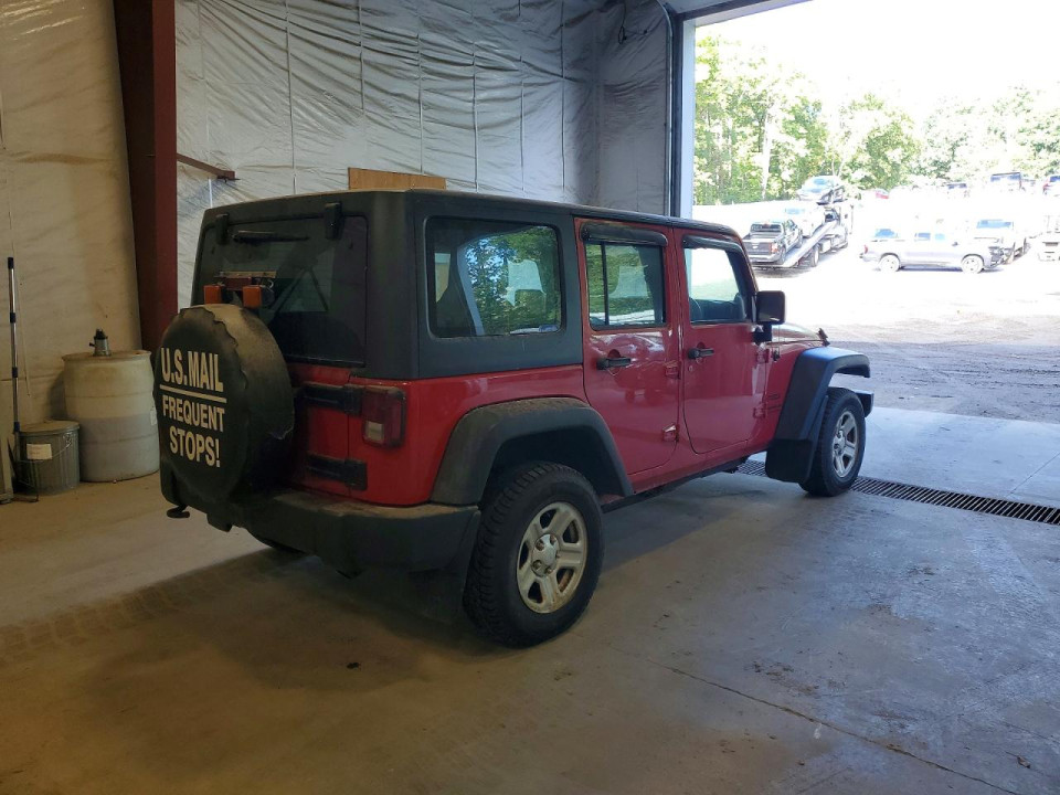 Jeep WRANGLER 2014 — Copart