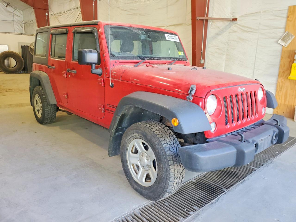 Jeep WRANGLER 2014 — Copart