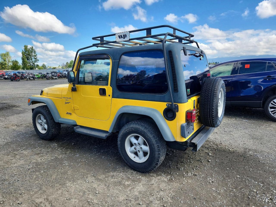 Jeep WRANGLER 2000 — Copart