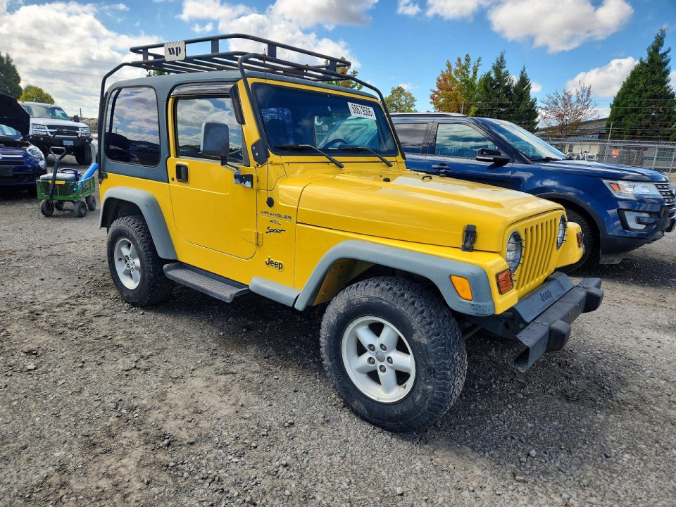 Jeep WRANGLER 2000 — Copart