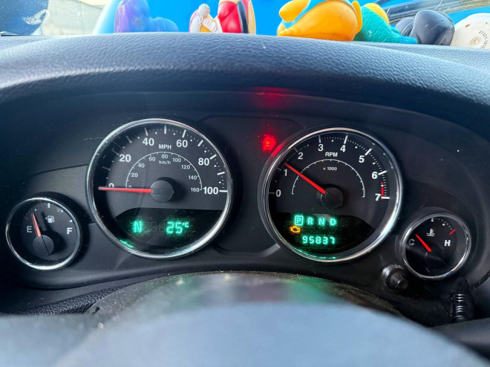Jeep WRANGLER 2012 — Copart