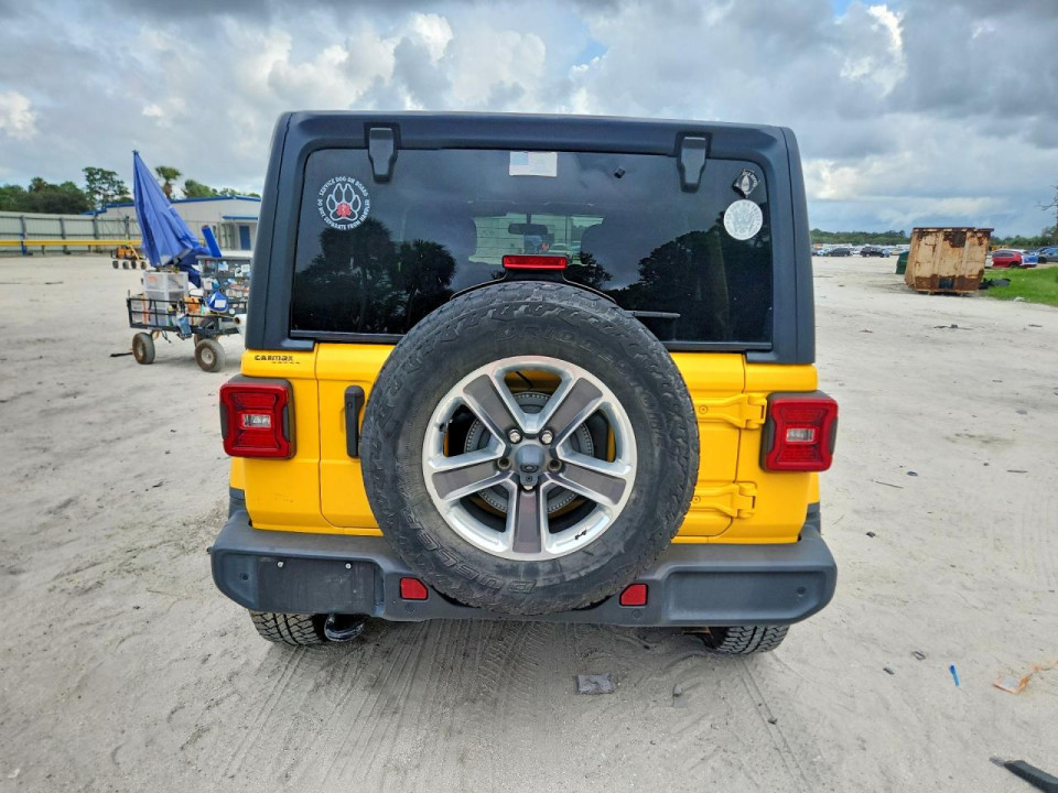 Jeep WRANGLER 2020 — Copart