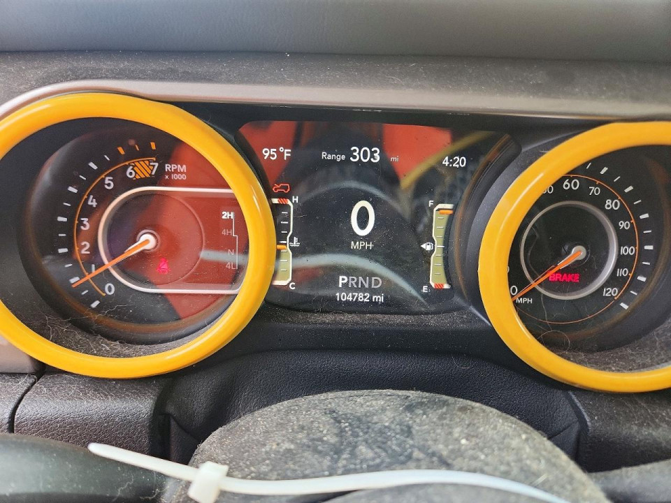 Jeep WRANGLER 2020 — Copart