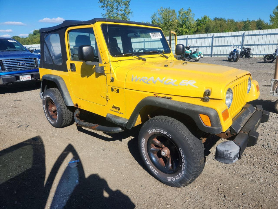 Jeep WRANGLER 2004 — Copart