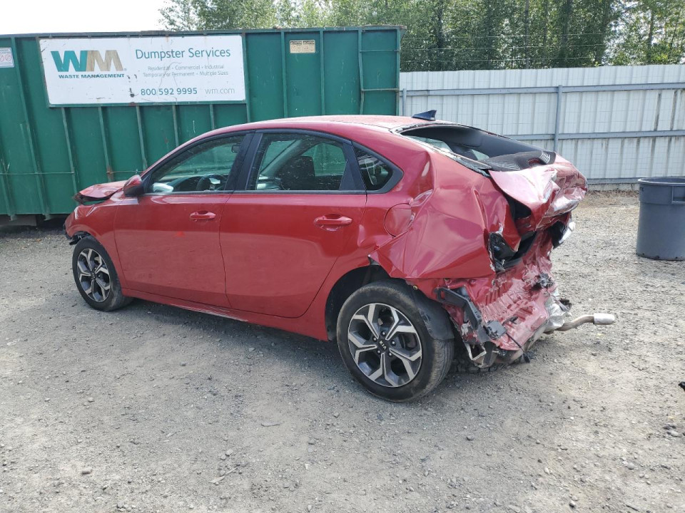 Kia FORTE 2020 — Copart