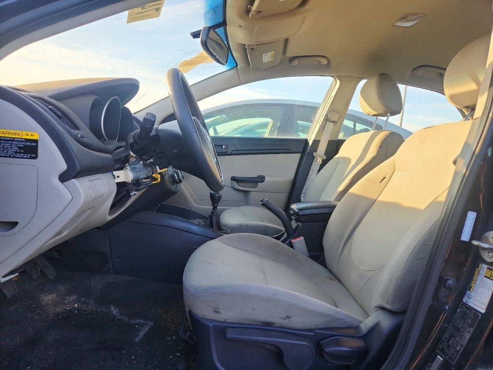 Kia FORTE 2012 — Copart