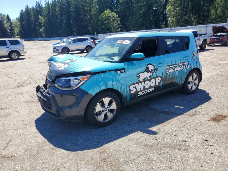 Kia SOUL BASE 2015 — Copart