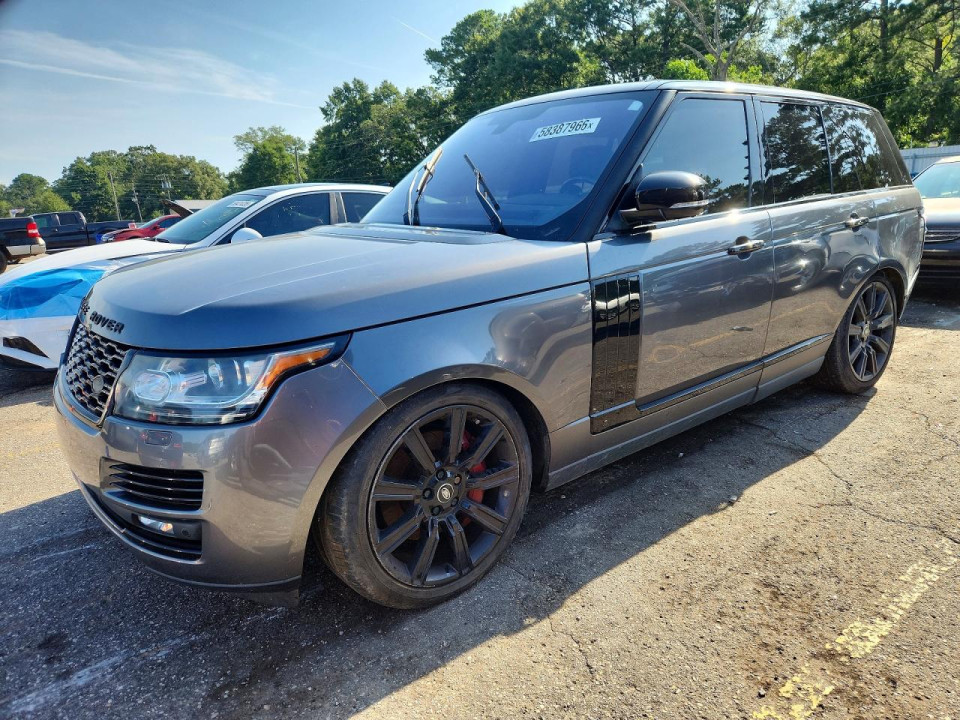 Land Rover RANGEROVER 2016 — Copart